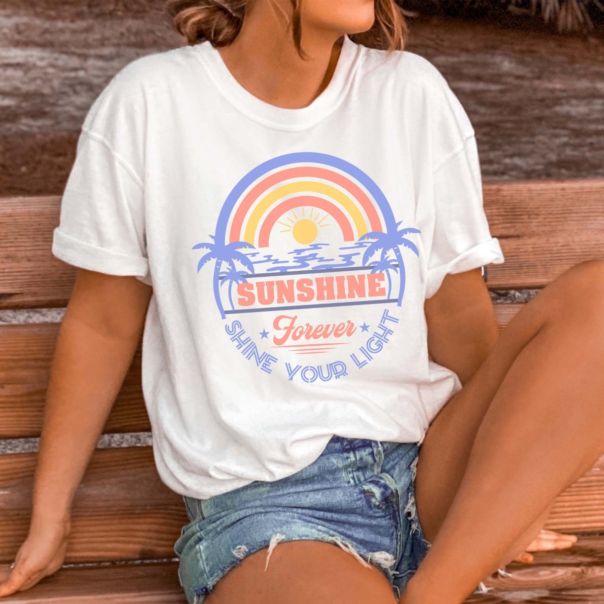 Sunshine Forever Wholesale Tee - Limeberry Designs