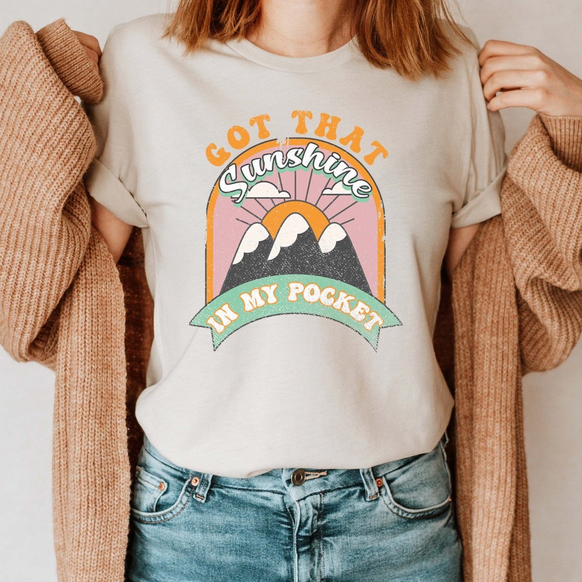 Sunshine In My Pocket Tee - Limeberry Designs