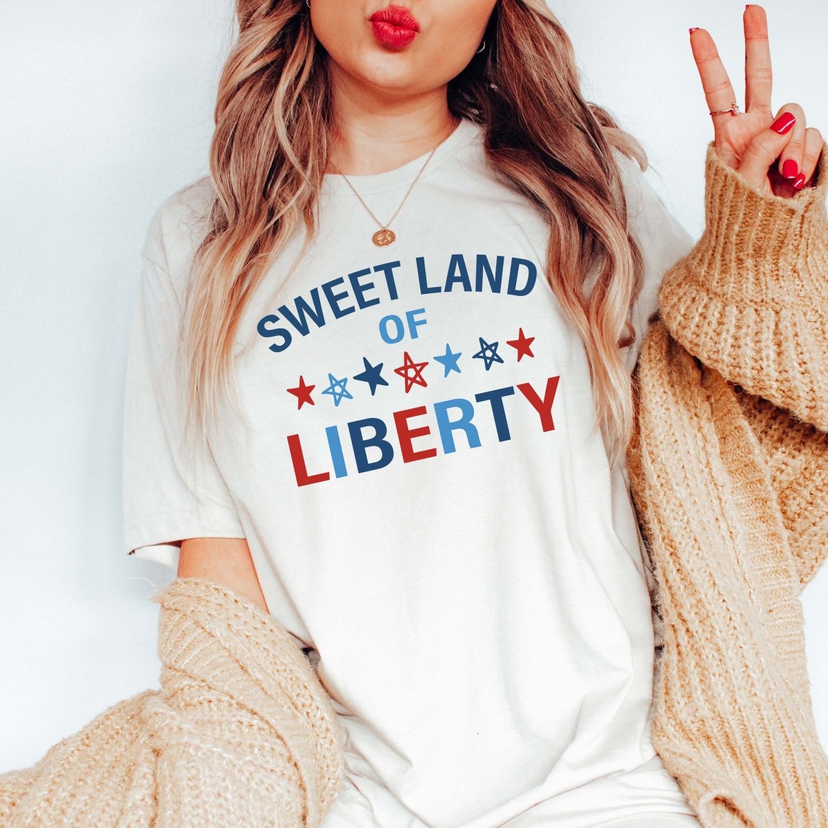 Sweet Land of Liberty Tee - Limeberry Designs