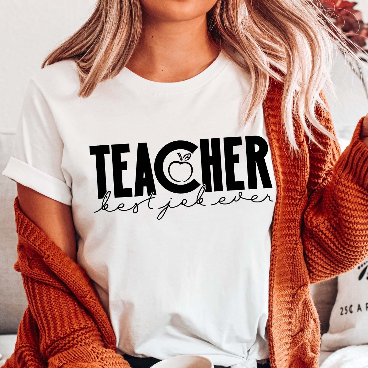 Teacher Best Job Ever Tee - Limeberry Designs