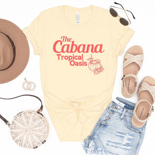 The Cabana Tropical Oasis Tee - Limeberry Designs