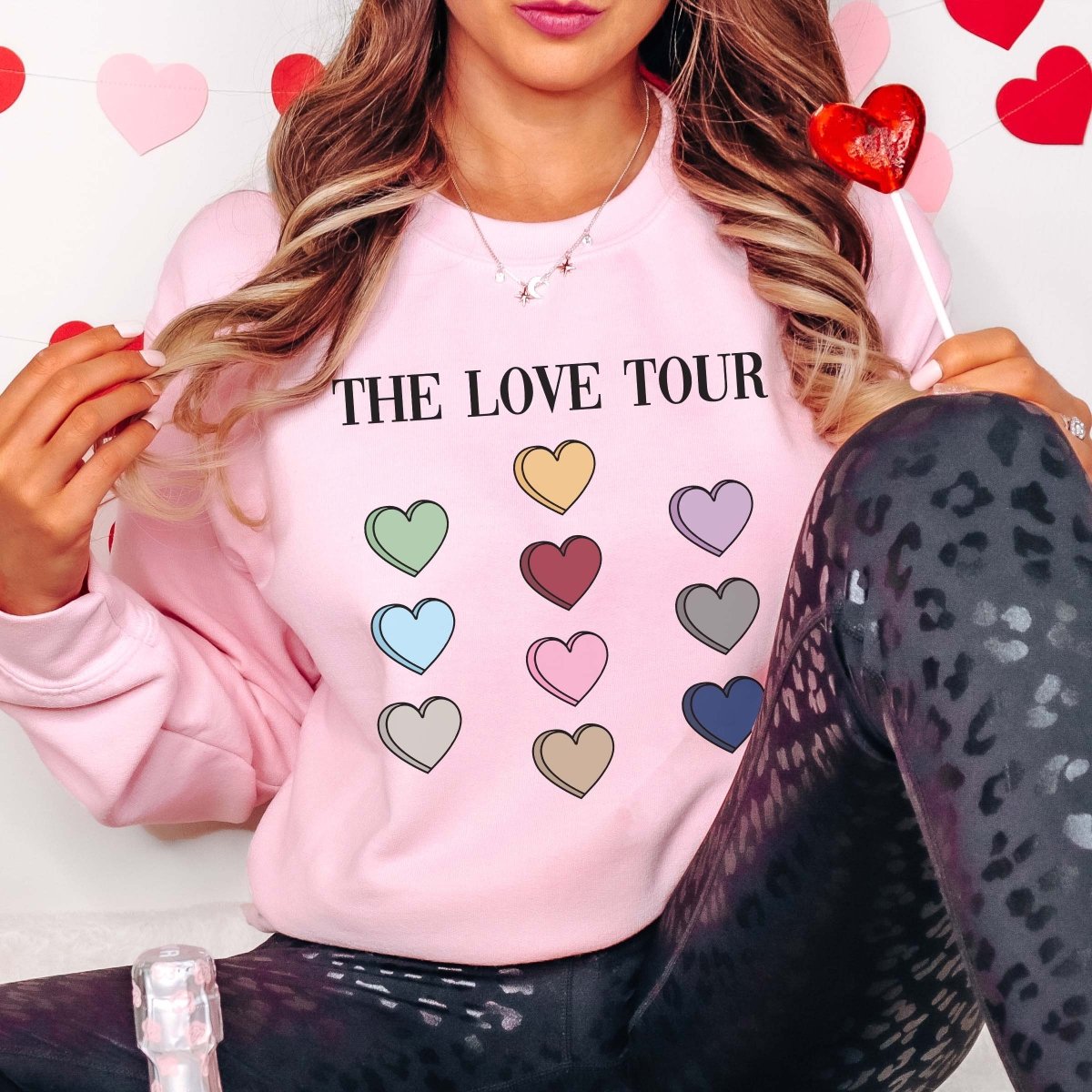 The Love Tour Crew Sweatshirt - Limeberry Designs