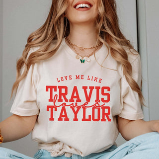 Travis Loves Taylor Tee - Limeberry Designs
