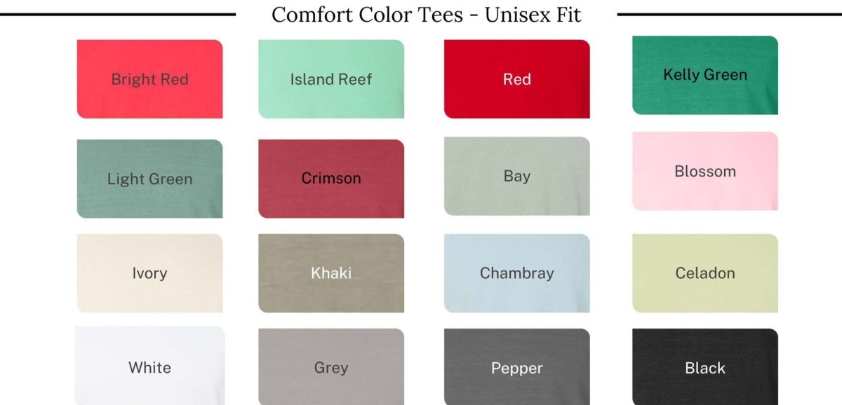Tree Tops Glisten Comfort Color Wholesale Tee - Limeberry Designs