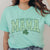 Varsity Letter One Lucky Mama Wholesale Tee - Limeberry Designs