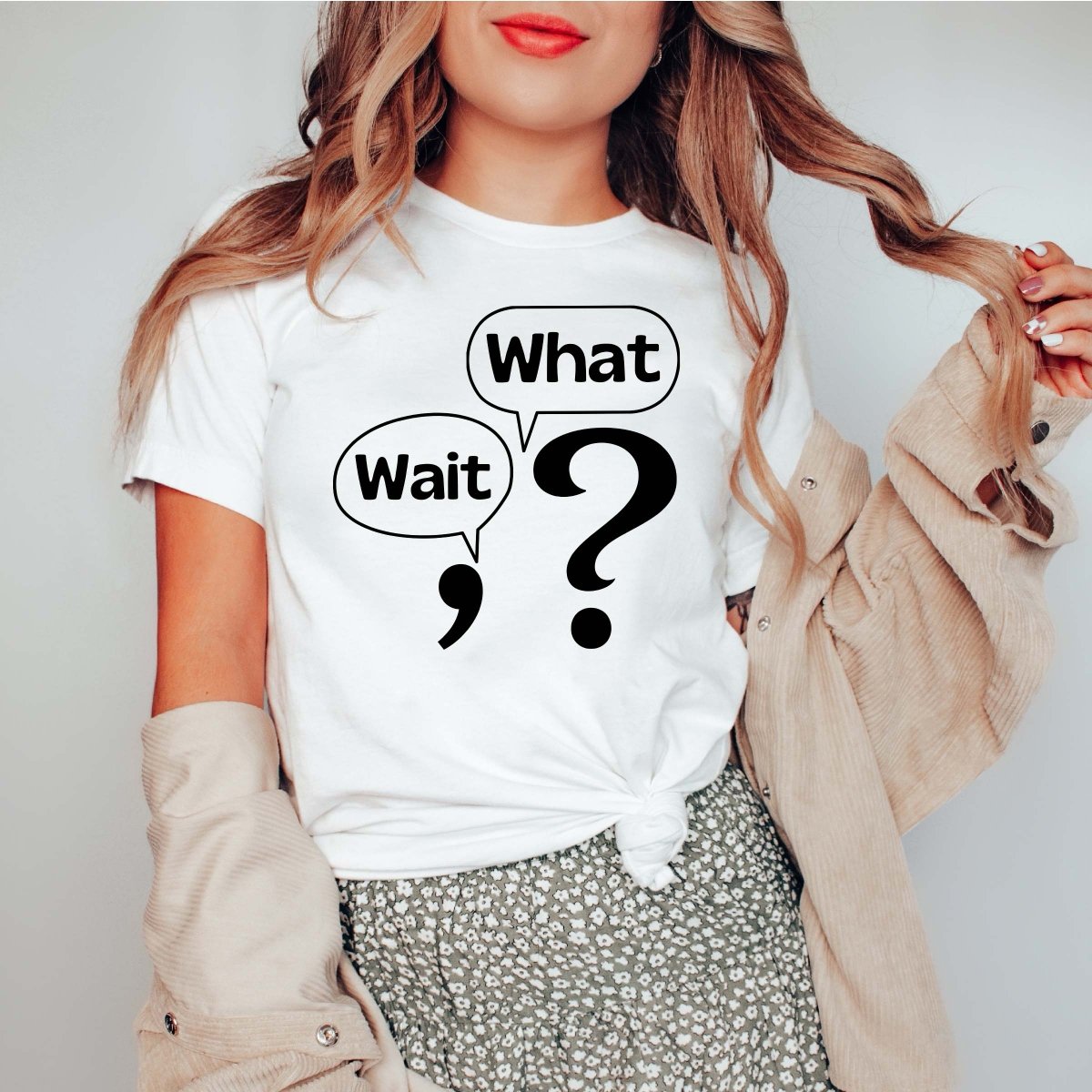 Wait What Tee - Limeberry Designs