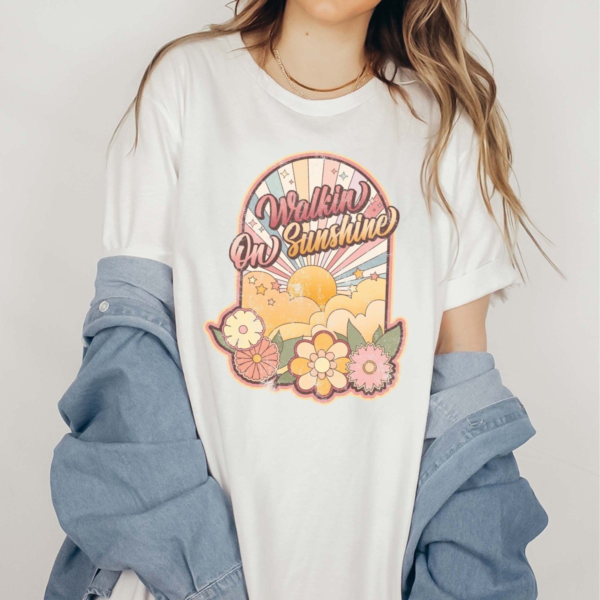 Walking On Sunshine Tee - Limeberry Designs T-Shirt