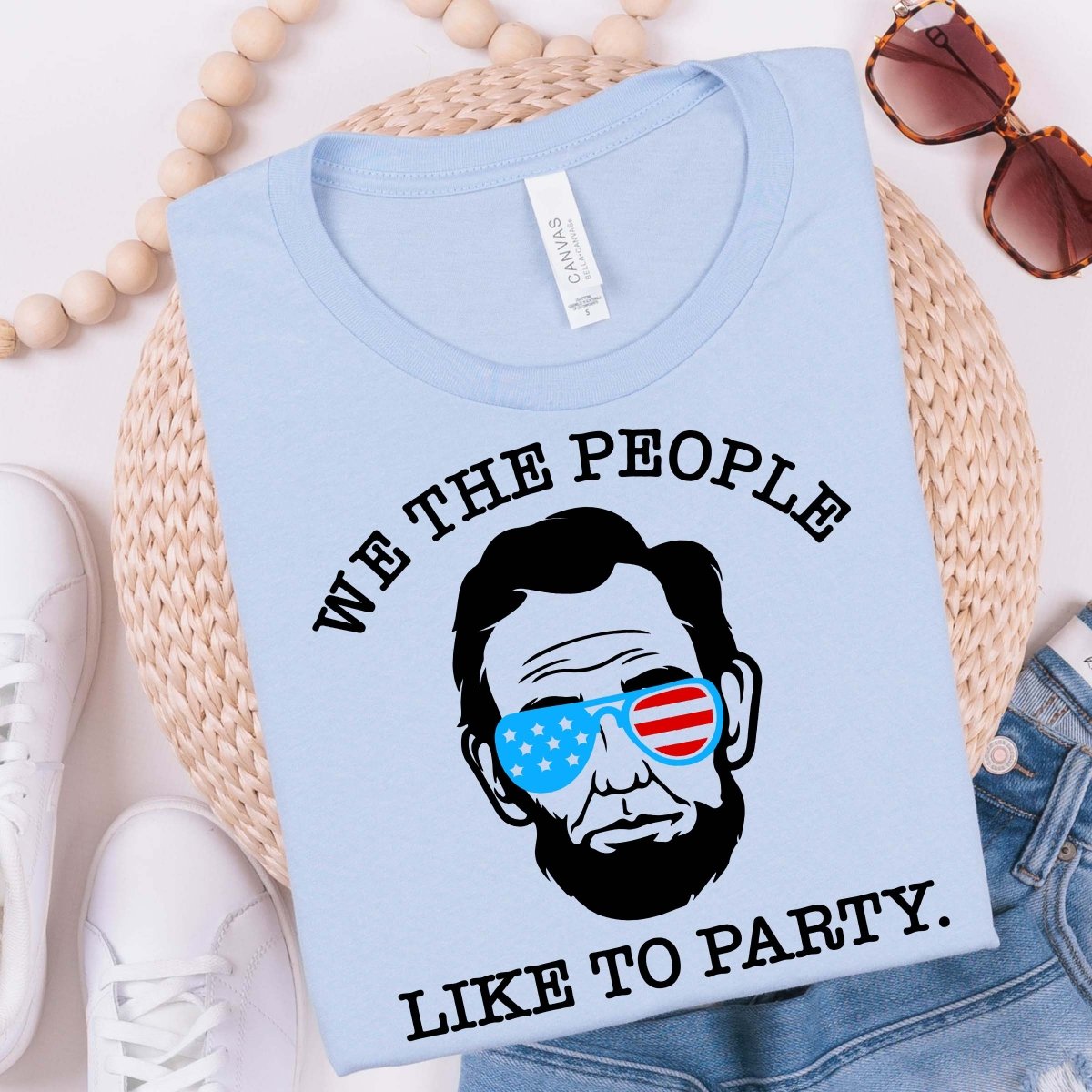 We the People Party Wholesale Tee - Limeberry Designs