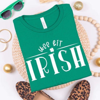 Wee bit Irish Wholesale Tee - Limeberry Designs