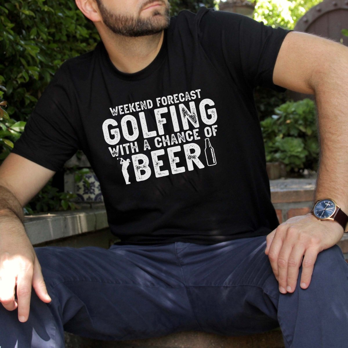 Weekend Forecast Golfing Wholesale Tee - Limeberry Designs