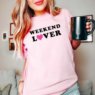 Weekend Lover Comfort Colors Tee - Limeberry Designs
