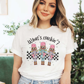 What's Crackin Nutcracker Beltbag Wholesale Tee - Limeberry Designs