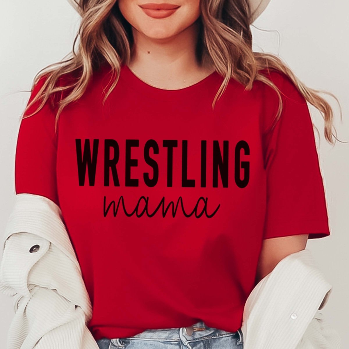 Wrestling Mama Tee - Limeberry Designs