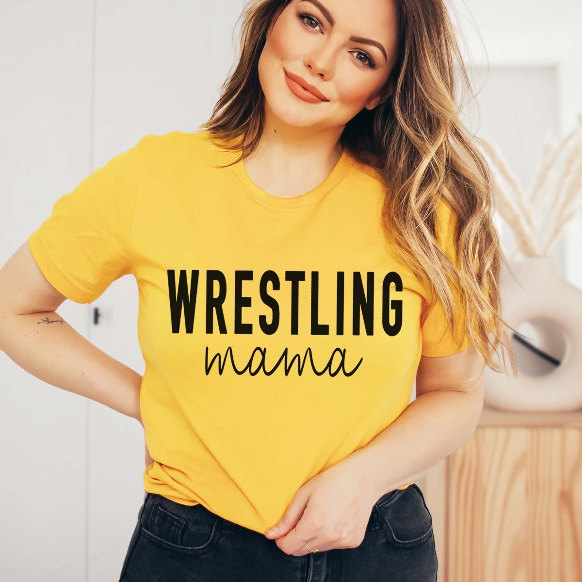 Wrestling Mama Tee - Limeberry Designs