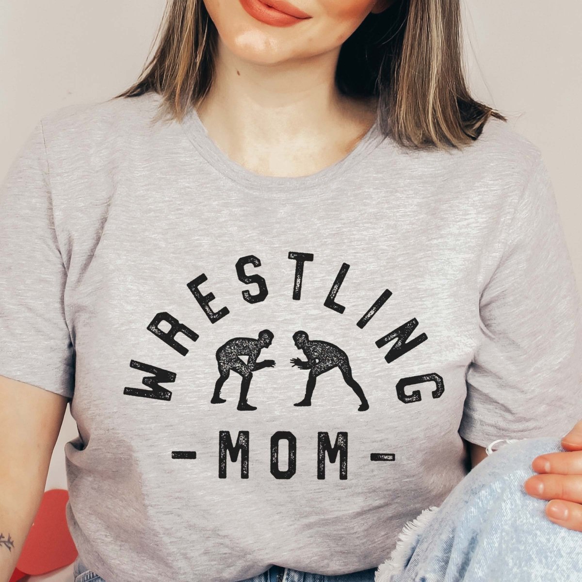 Wrestling Mom Tee - Limeberry Designs