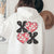 XOXO Disco Hearts Wholesale Back Of Hoodie - Limeberry Designs