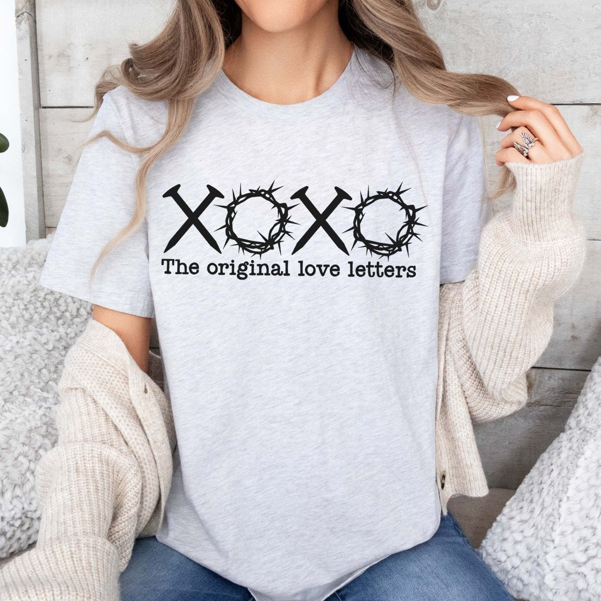 XOXO Original Love Letters Tee - Limeberry Designs T-Shirt Retail