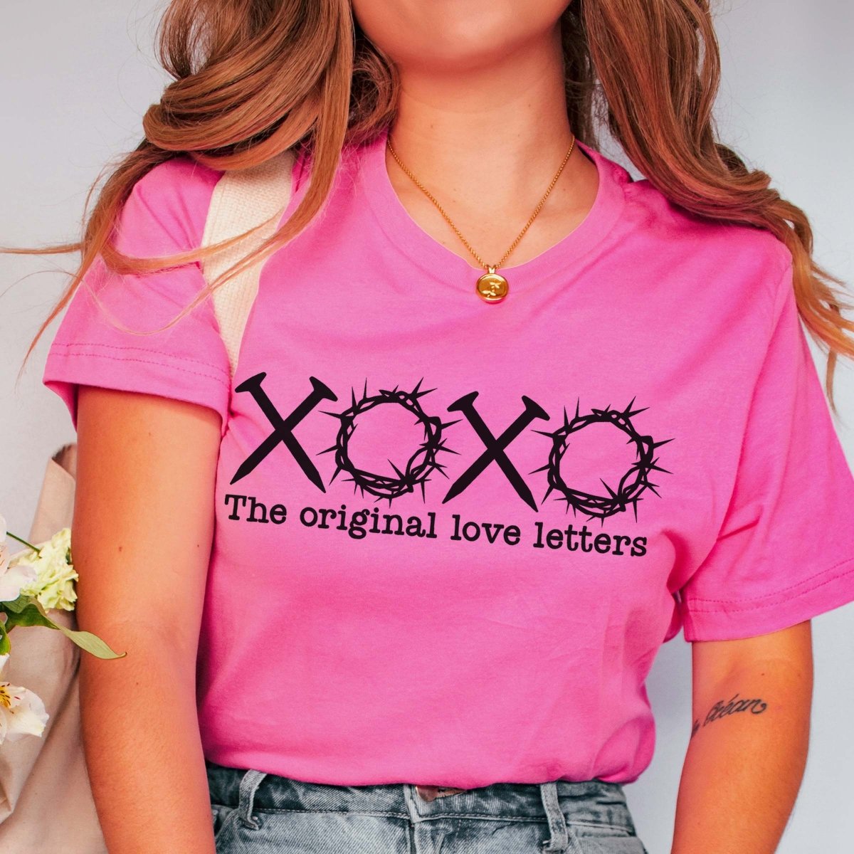 Love pink hot sale t shirt